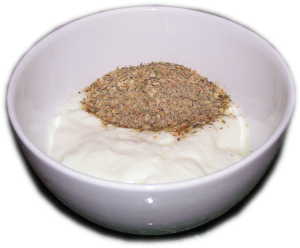 jogurt naturalny, przyprawa do kuchni greckiej